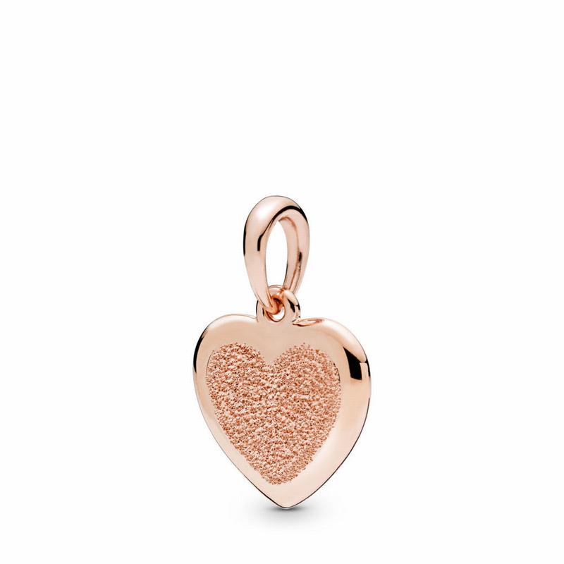 Pandora Rose™ Matte Brilliance Heart Pendant NZ (297681-RME)